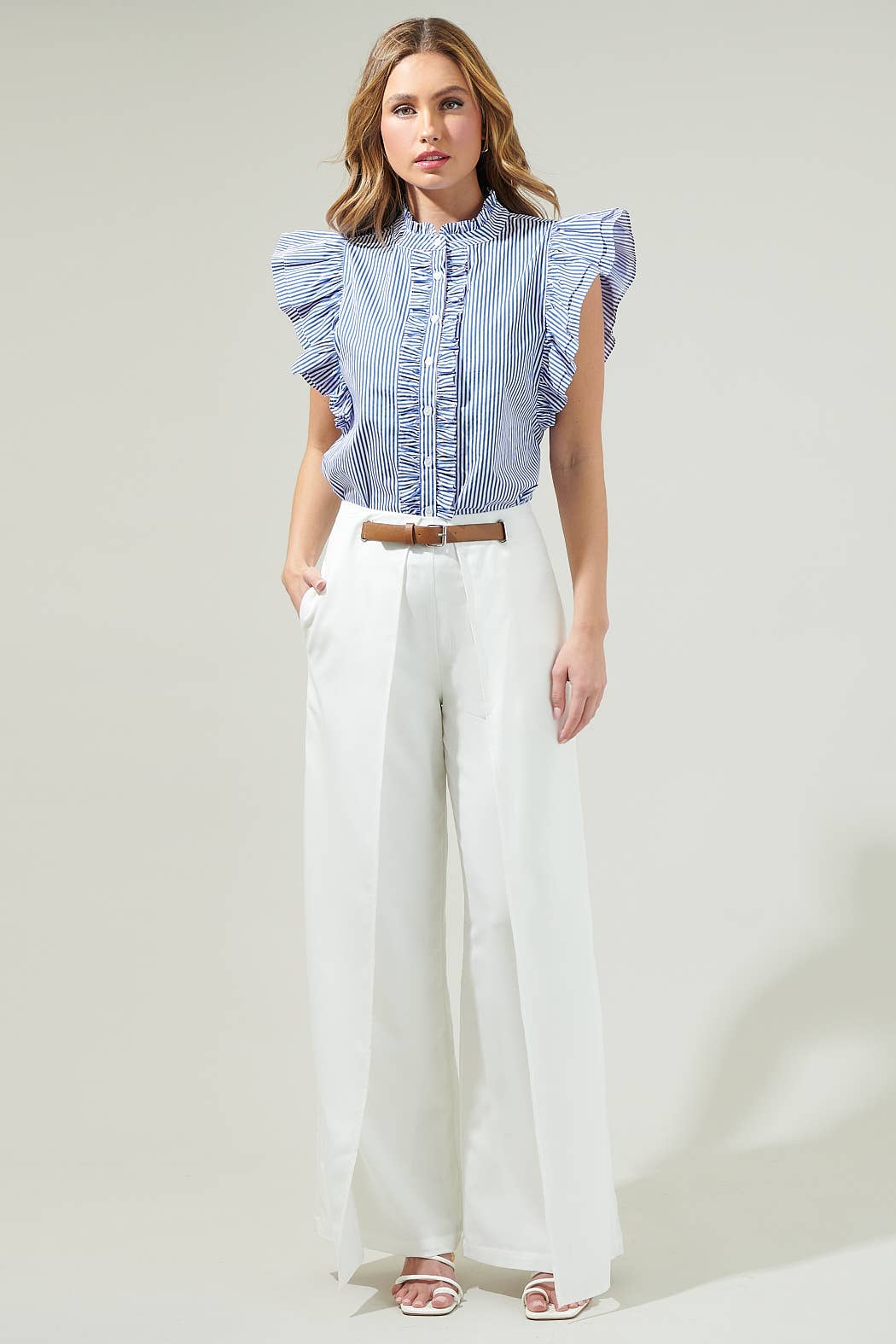 Dynamite Ruffle Top