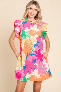 A Floral Paradise Dress