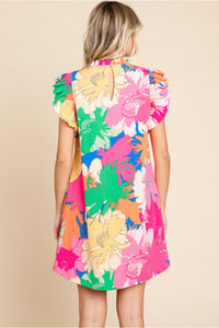 A Floral Paradise Dress