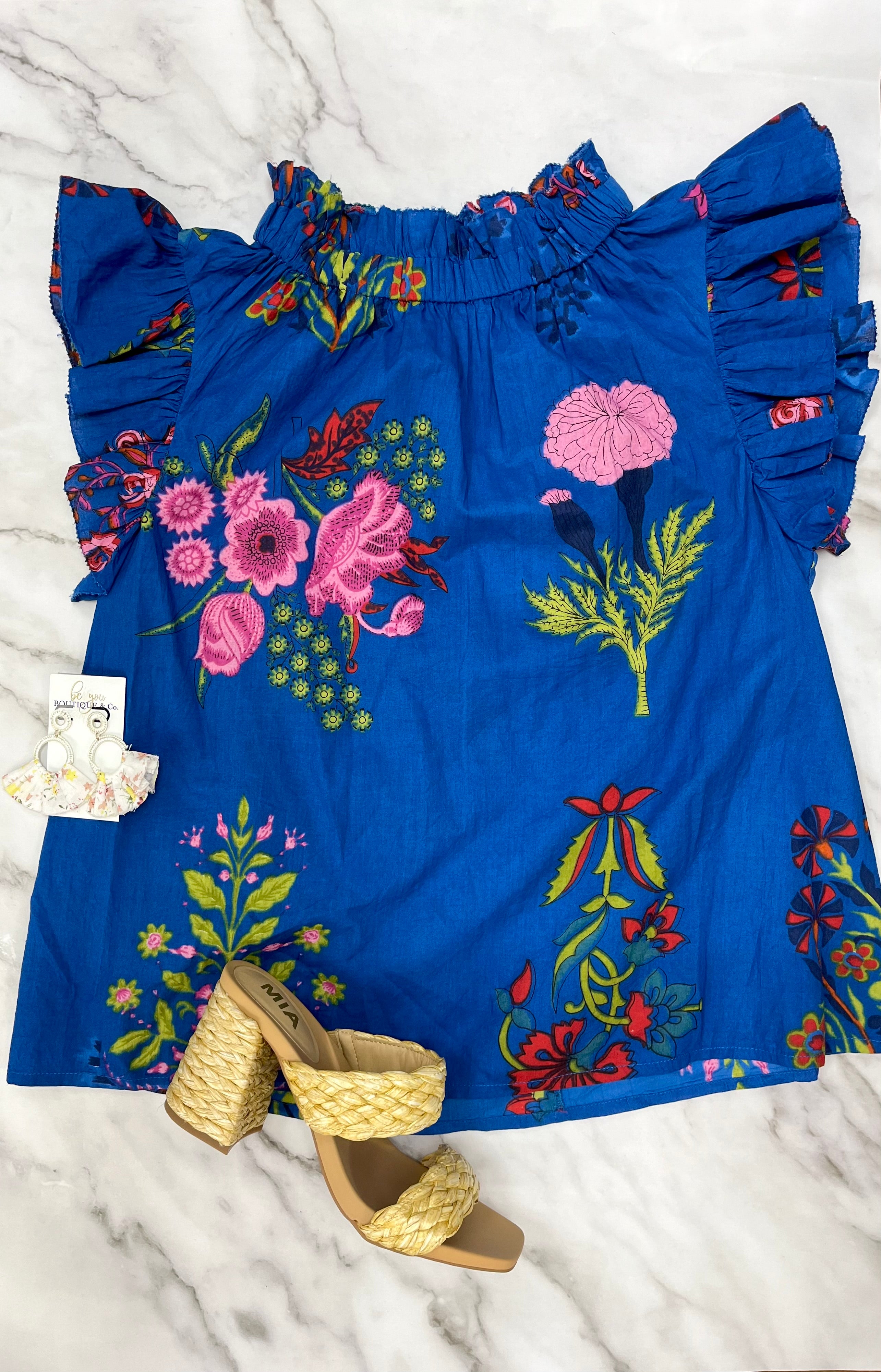 Blue Sunday Blouse