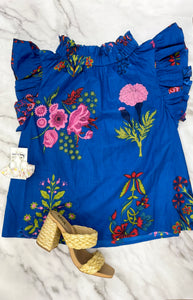 Blue Sunday Blouse