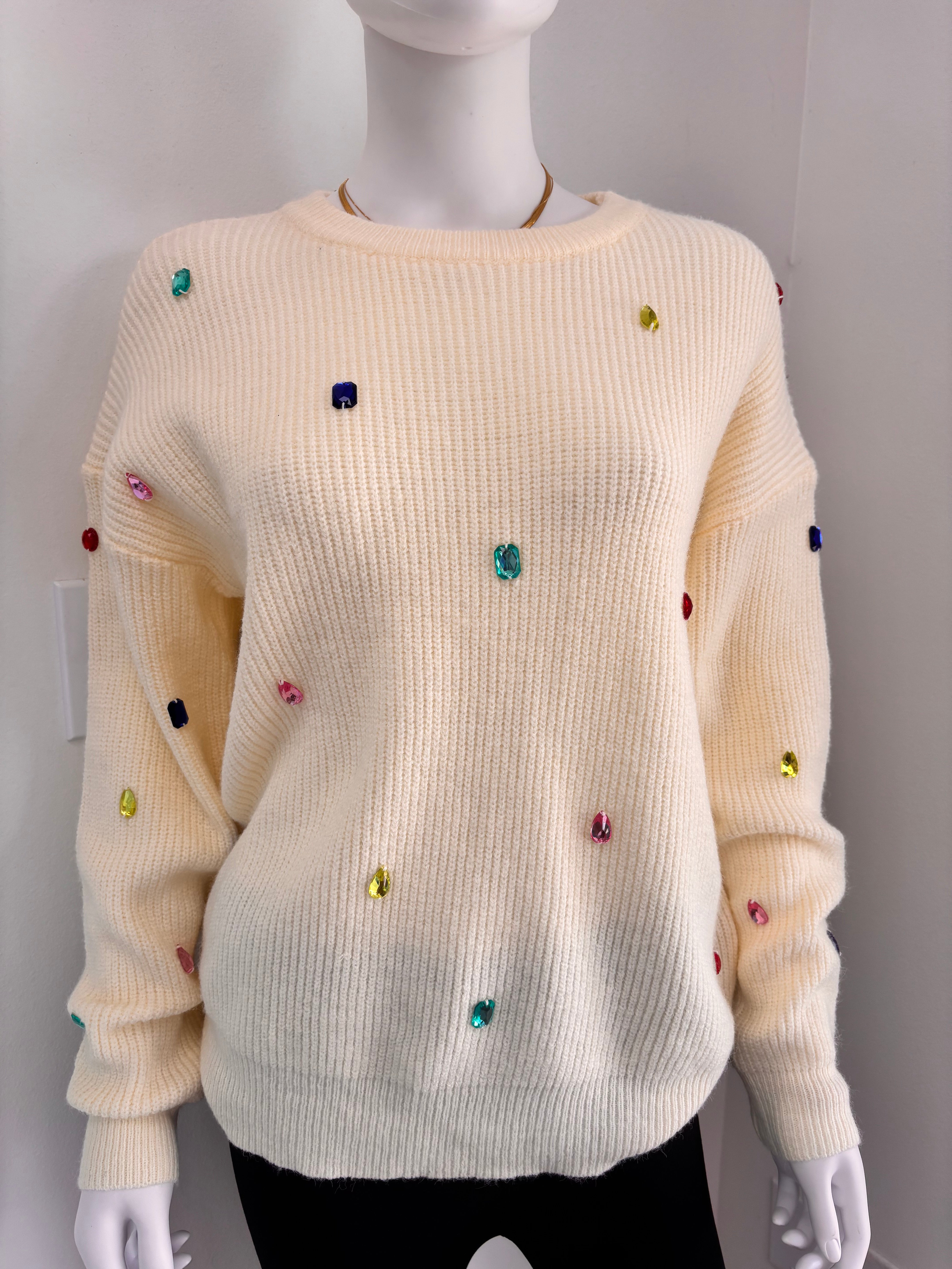 Funny Dot Sweater