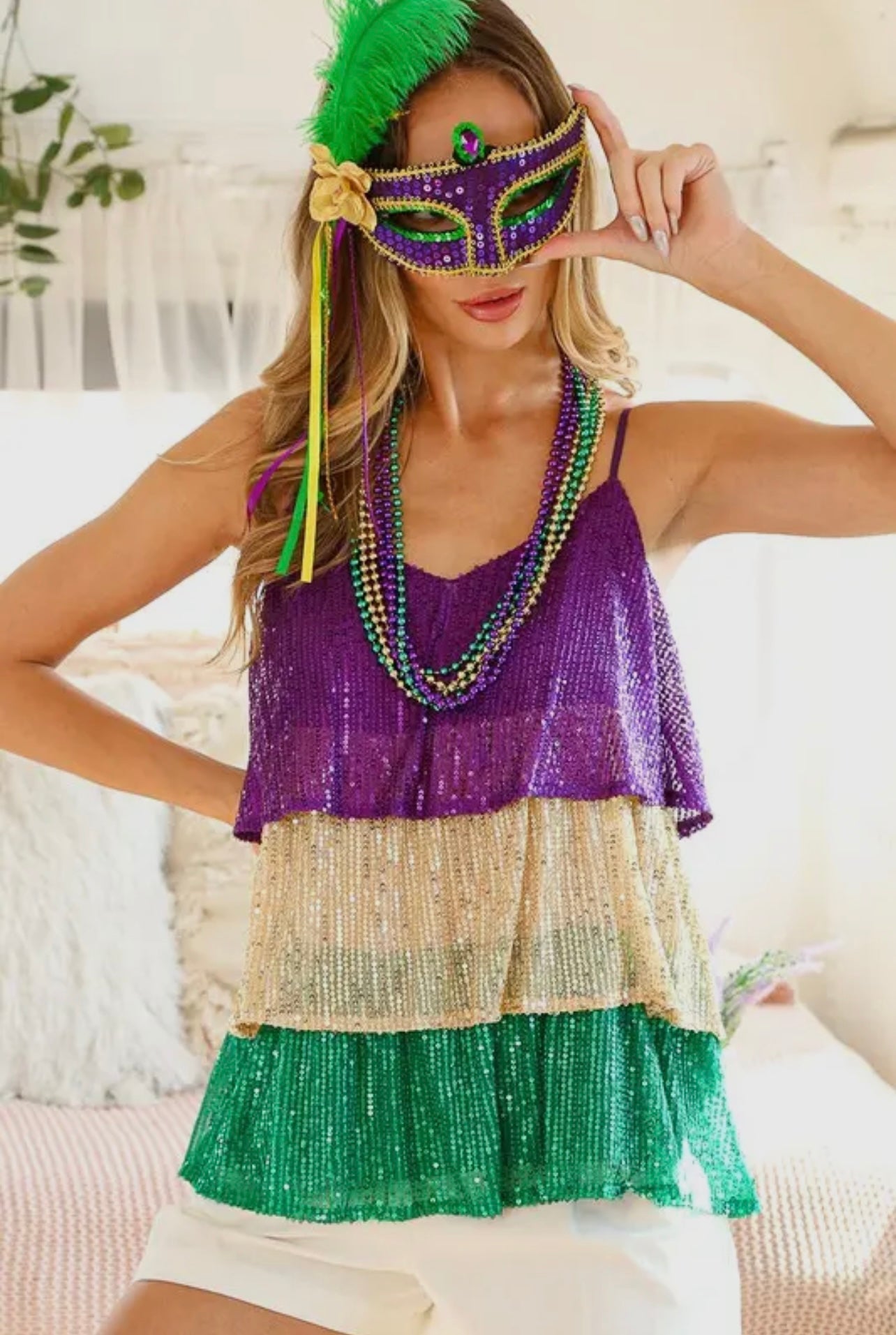 Raining Beads Top