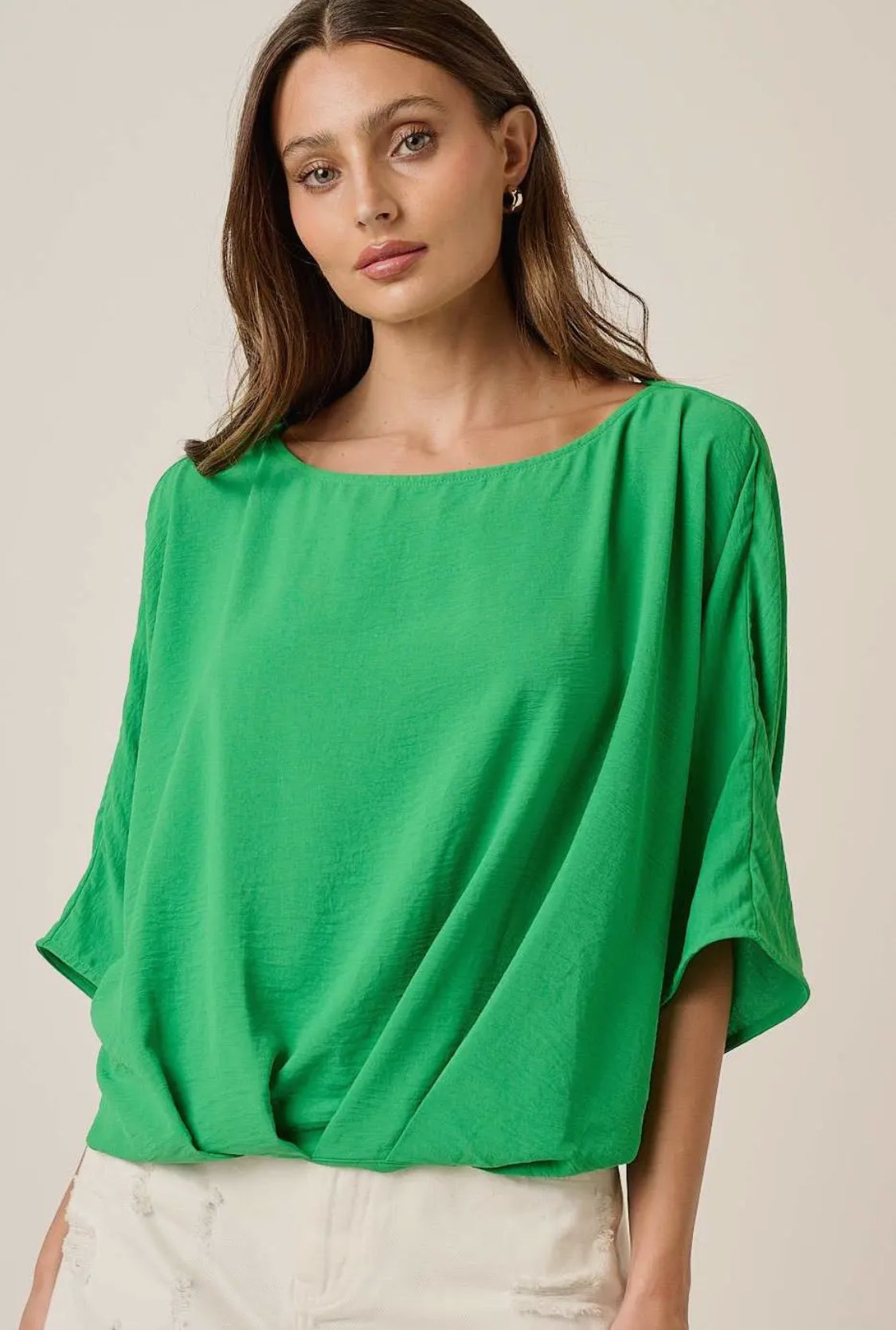 Glam Green Top