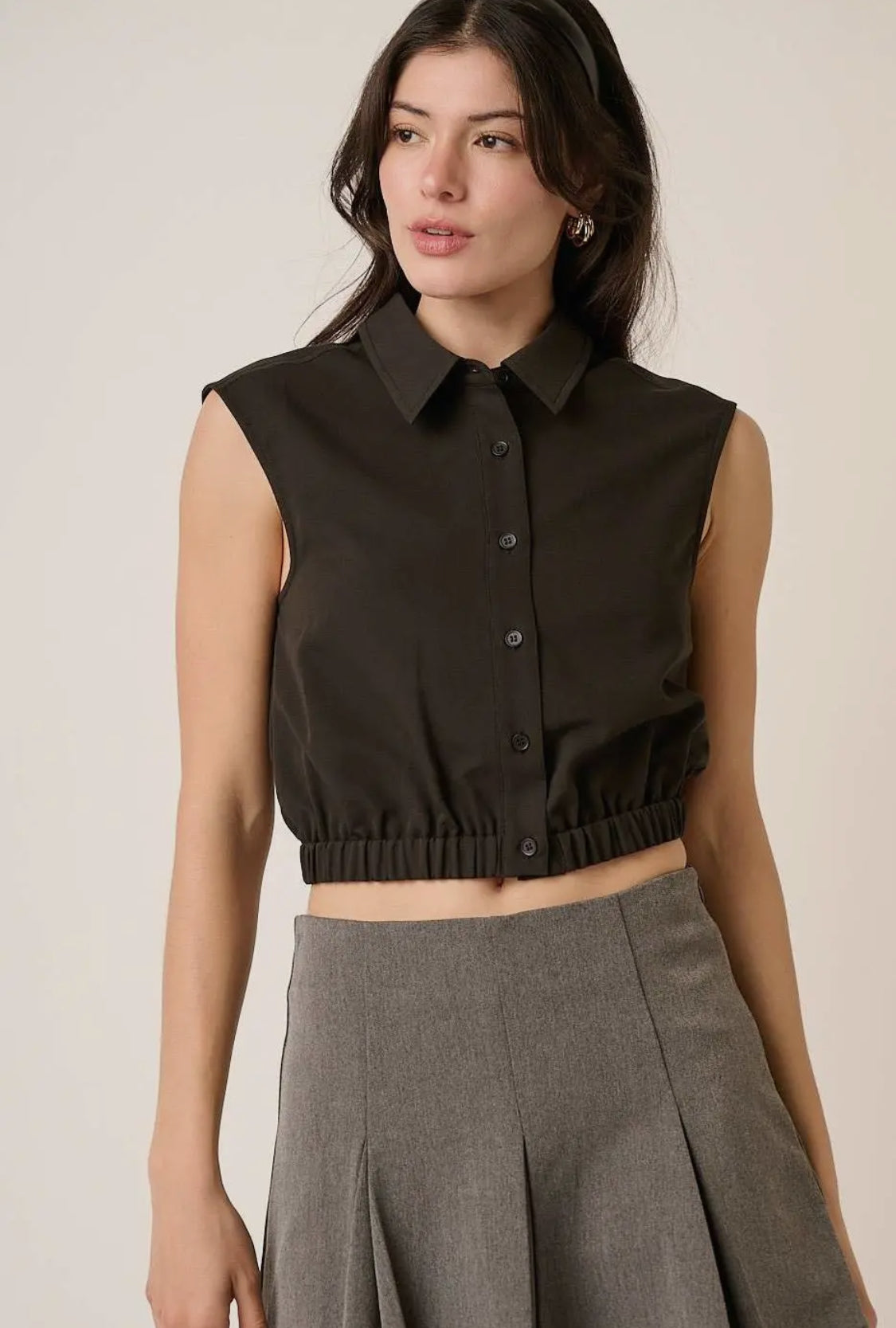 Flirty Cropped Top