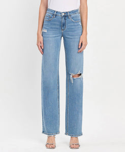 HR Slim Wide Leg Jeans