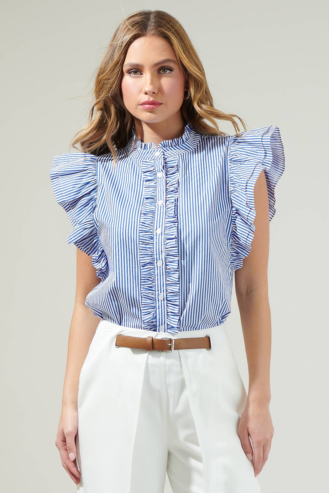 Dynamite Ruffle Top