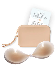 Stick-On Bra w/Case