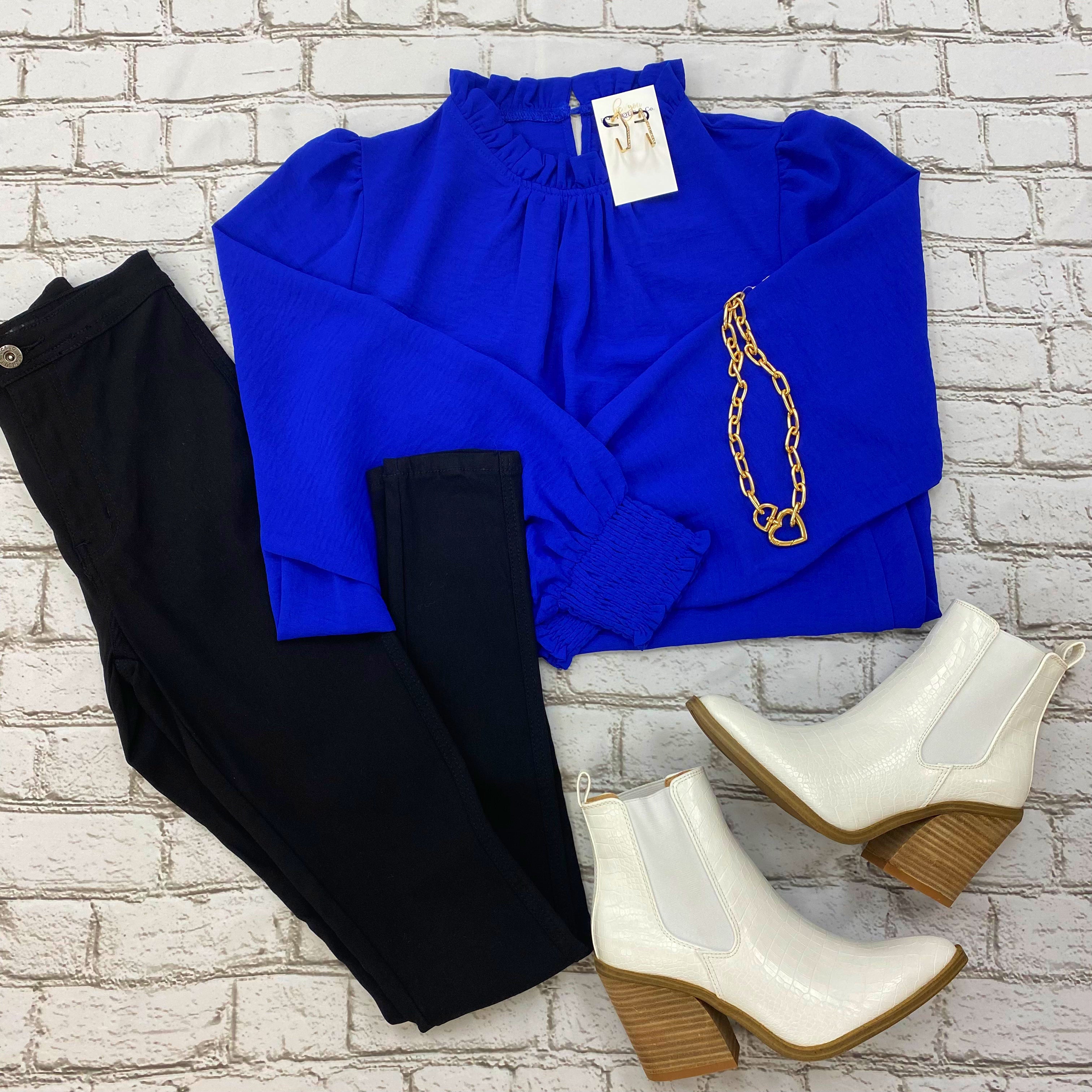 Baltic Blue Blouse